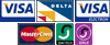 Visa, Visa Delta, Visa Electron, MasterCard, Maestro, Solo