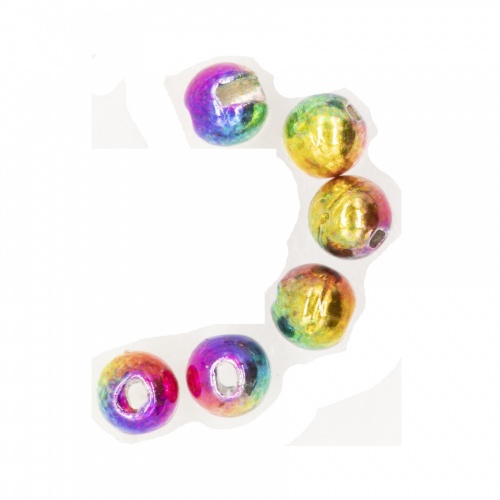 Semperfli Tungsten Slotted Beads 2mm (5/64 inch) Rainbow