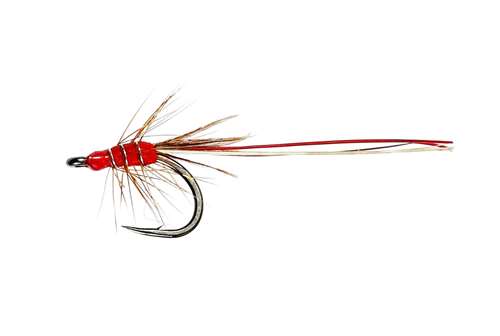Caledonia Flies Red Francis Nordic Single #14 Salmon Fishing Fly