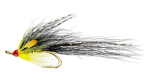 Caledonia Flies Gledswood Yellow Jc Patriot Double #6 Salmon Fishing Fly