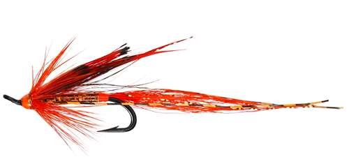 Caledonia Flies Copper Ally's Shrimp Double #8 Salmon Fishing Fly