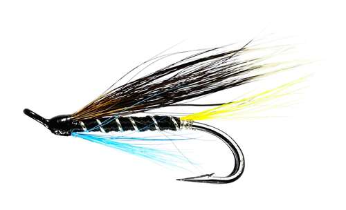 Caledonia Flies Blue Charm Double #10 Salmon Fishing Fly