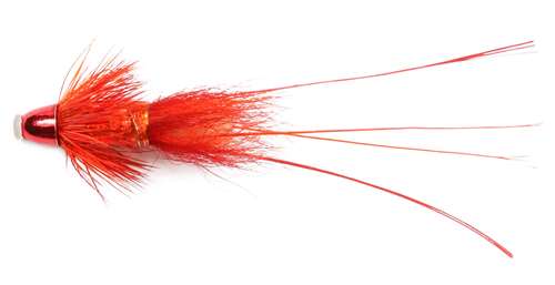 Caledonia Flies Peaty Shrimp Conehead 8mm Salmon Fishing Tube Fly