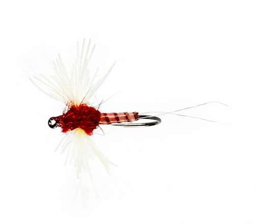 Caledonia Flies Rusty Spinner Winged Dry Barbless #16 Fishing Fly