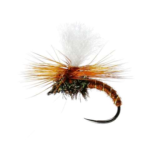 Caledonia Flies Brown Klink Barbless #16 Fishing Fly