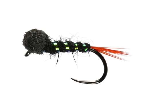 Caledonia Flies Black Bow-Tied Buzzer #16 Fishing Fly