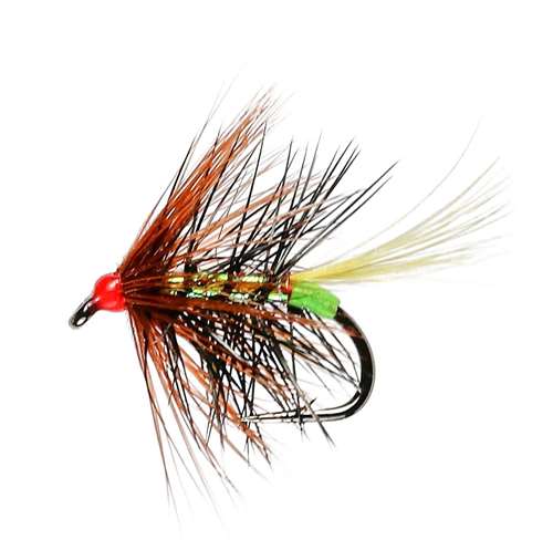 Caledonia Flies Pearly Kate Hackled Wet #10 Fishing Fly