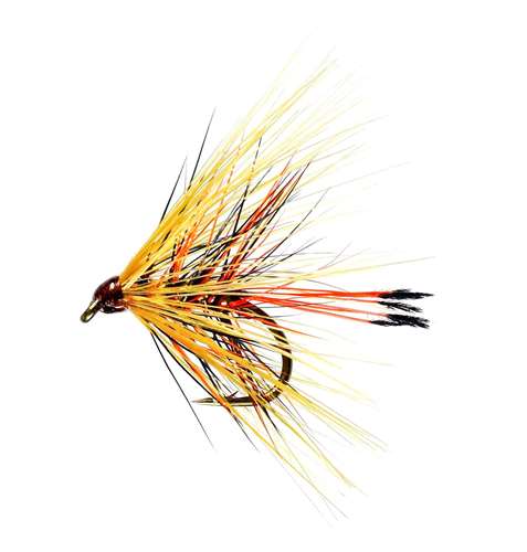 Caledonia Flies Red Lady Hackled Wet #12 Fishing Fly