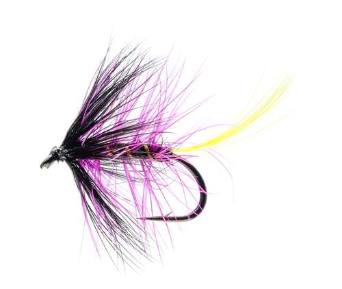 Caledonia Flies Stone Goat Hackled Wet #12 Fishing Fly