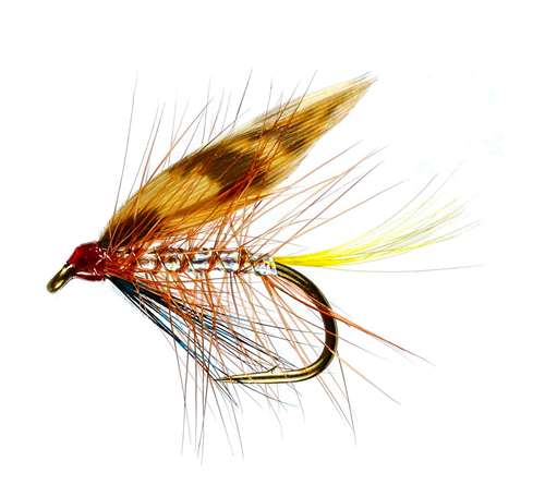 Caledonia Flies Silver Invicta Winged Wet #10 Fishing Fly