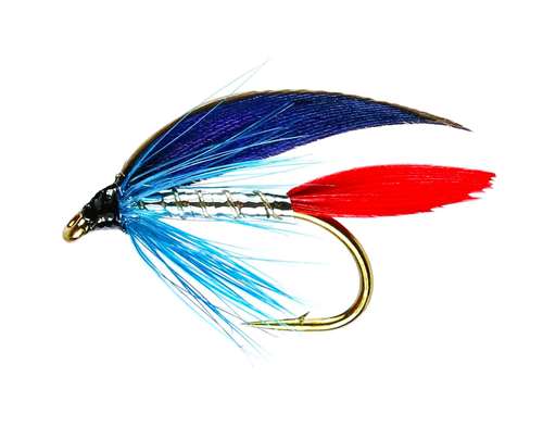 Caledonia Flies Silver Butcher Winged Wet #12 Fishing Fly
