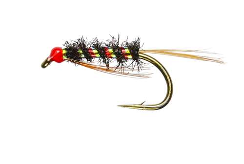 Caledonia Flies Traffic Lite Diawl Bach (Unweighted) #10 Fishing Fly