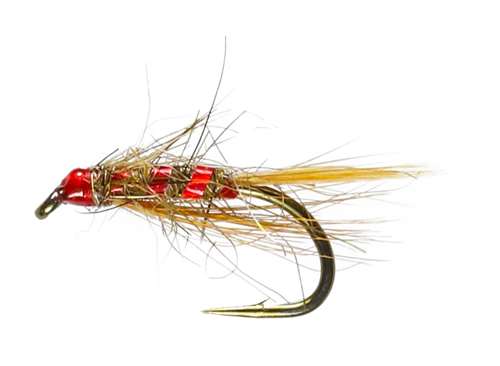 Caledonia Flies Red H/E Nymph (Unweighted) #10 Fishing Fly