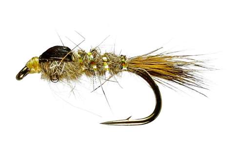 Caledonia Flies G.R.H.E. Nymph (Unweighted) #10 Fishing Fly