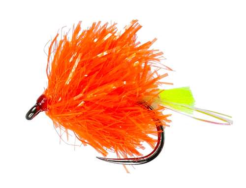 Caledonia Flies Fab Fire Orange Barbless #10 Fishing Fly