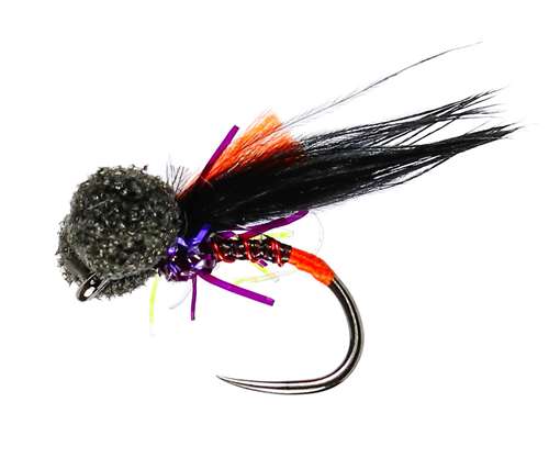 Caledonia Flies Claret Quill Booby Barbless #14 Fishing Fly
