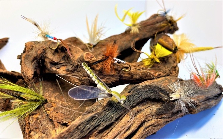 Caledonia Flies Barbed Mayfly Collection #10 Fishing Fly Assortment