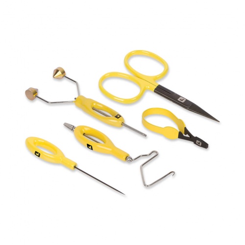 Loon Outdoors Fly Tying Tool Kit Core Yellow Fly Tying Tools