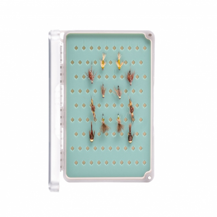 Caledonia Flies Olive Trout Selection Fly Box Fishing Fly Assortment