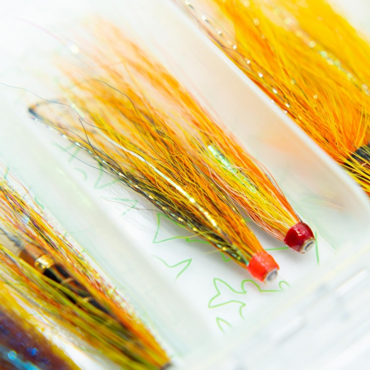 Caledonia Flies Copper Salmon Tube Selection Fishing Fly Assortment
