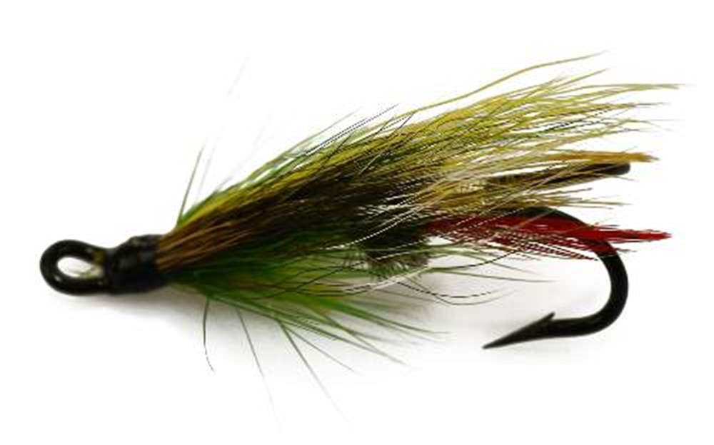 The Essential Fly Green Highlander (Double Hook) Fishing Fly #14