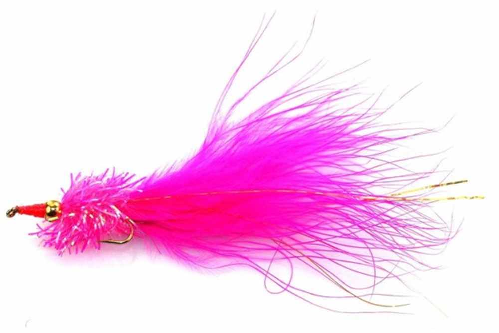 Fritz Bead Head (BH) Nomad Pink Lure / Streamer