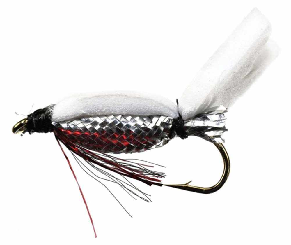 Floating Foam Fry Special (Silver Body Red Flash)