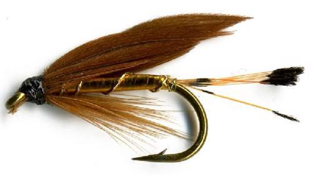 The Essential Fly Cinnamon & Gold Fishing Fly
