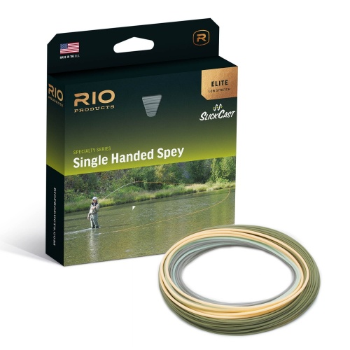 Rio Products Elite Single-Handed Spey Floating (Weight Forward) Wf4 Salmon (Salmo Salar) Fishing Fly Line (Length 80ft / 24.4m)