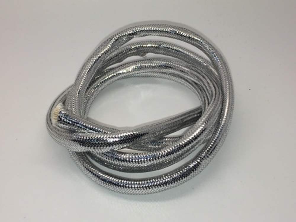 Veniard Mylar Piping Large Silver Fly Tying Materials