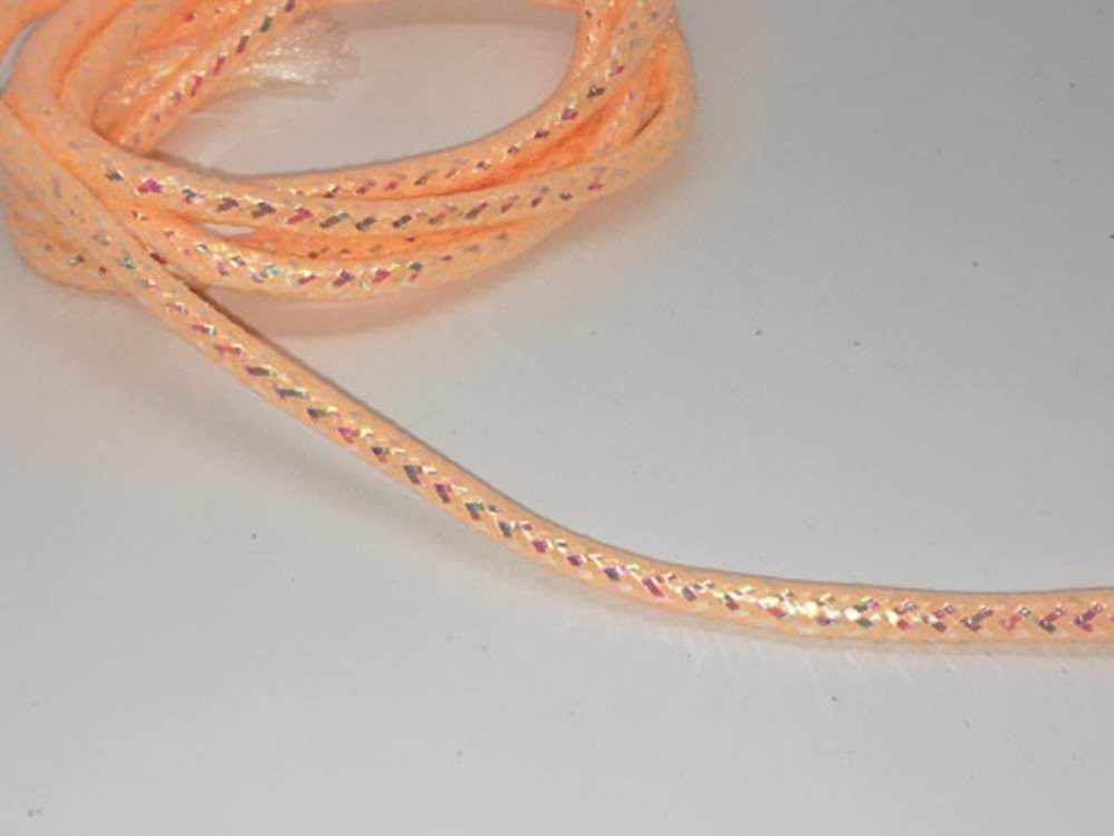 Veniard Colour Glow Mylar Piping Medium Luminous Orange Fly Tying Materials