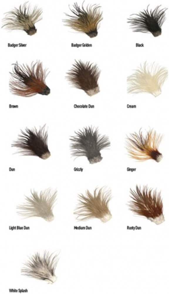 Metz Cock Feather Neck Grade 3 Natural Brown (Furnace) Fly Tying Materials