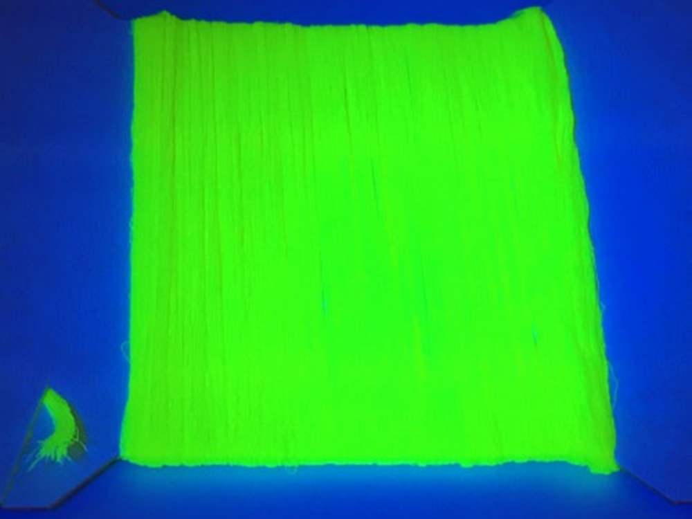 Veniard Antron Body Yarn Fluorescent Yellow Fly Tying Materials