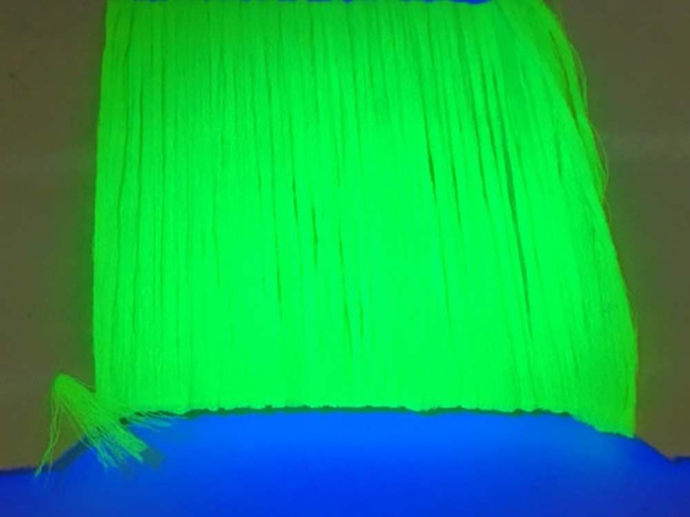 Veniard Antron Body Yarn Fluorescent Lime Fly Tying Materials
