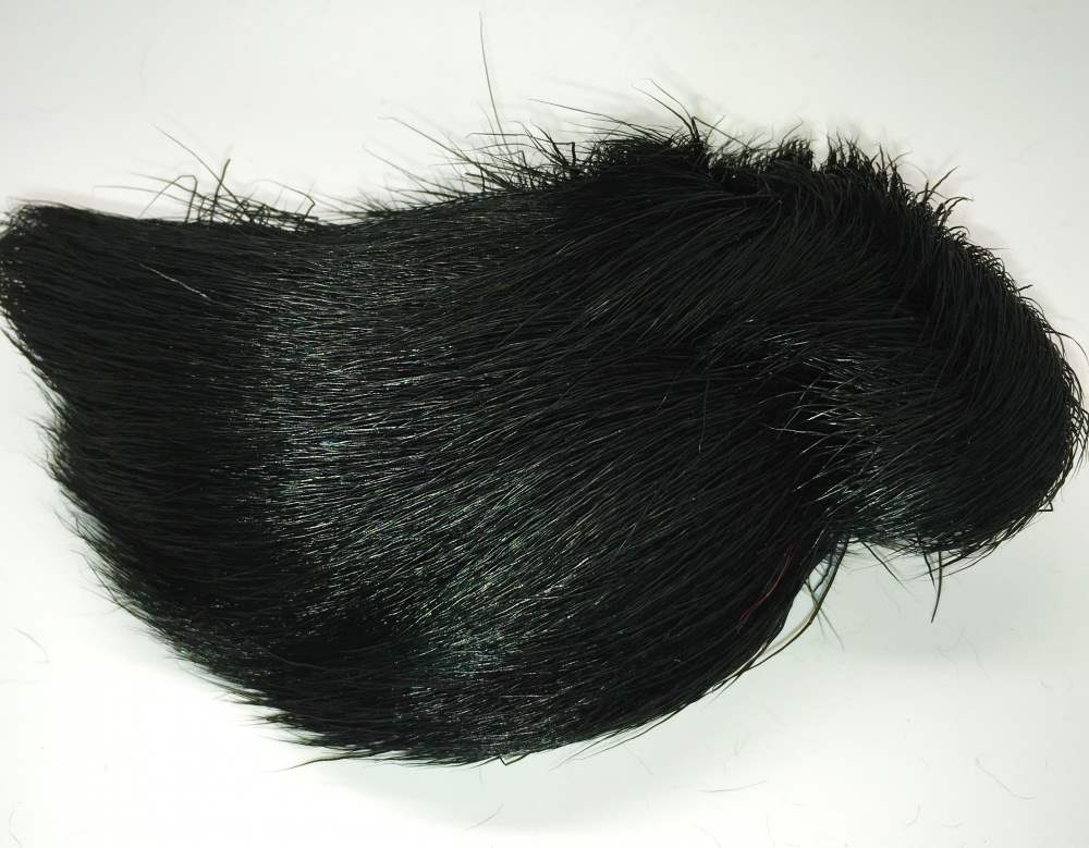 Veniard Deer Belly Hair Black Fly Tying Materials