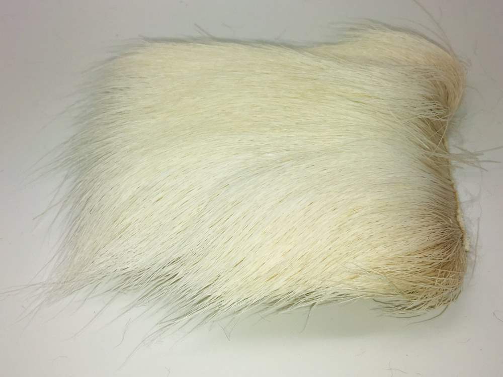 Veniard Deer Belly Hair White Fly Tying Materials