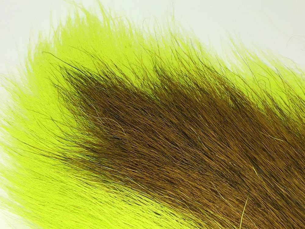 Veniard Bucktail (Whole) Chartreuse Fly Tying Materials