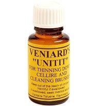 Veniard Unitit Thinners 15Ml Bottle (Box Of 10) Fly Tying Materials