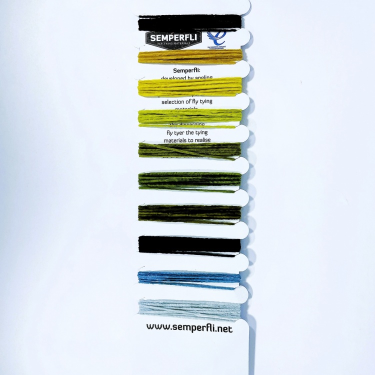 Semperfli Suede Chenille 1mm Multicard Naturals