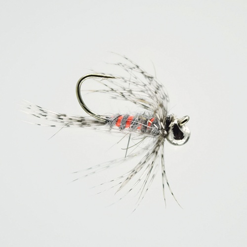 The Essential Fly Bidoz Off Bead Jig Silver Partridge Fishing Fly