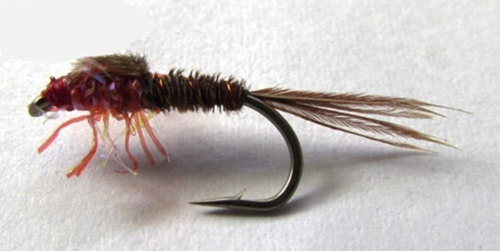 The Essential Fly Sandys Straggle Pheasant Tail Red Fishing Fly