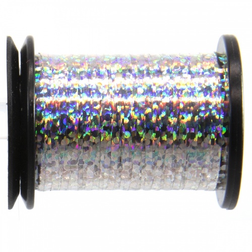 Semperfli 1/32 inch Holographic Tinsel Silver