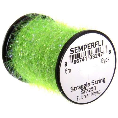 Semperfli Straggle String Fluoro Rhyac Green