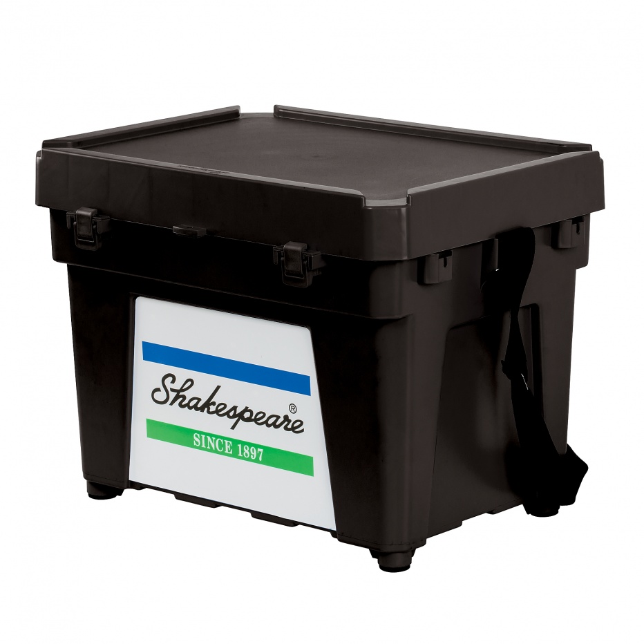 Shakespeare Shakespeare Seatbox Black (Comes With Strap And 1 X Tray) Fly Fishing Luggage