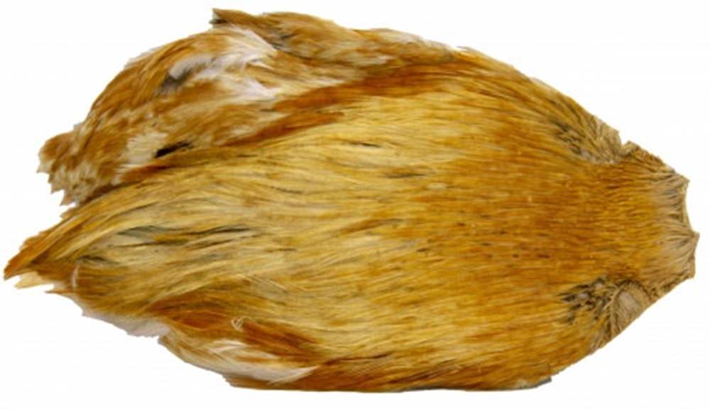 Turrall Indian Cock Feather Neck Ginger Fly Tying Materials
