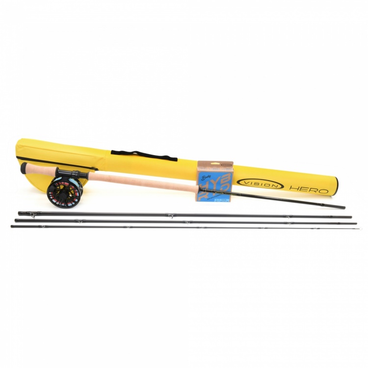 Vision Outfit Hero Salmon Fly Kit 13'7'' #8 For Fly Fishing