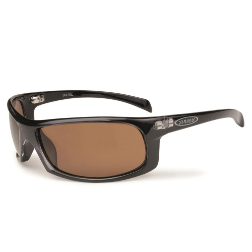 Vision Sunglasses Brutal Polarflite Brown Lens Polarized For Fly Fishing