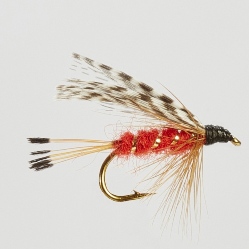 The Essential Fly Teal & Red Fishing Fly