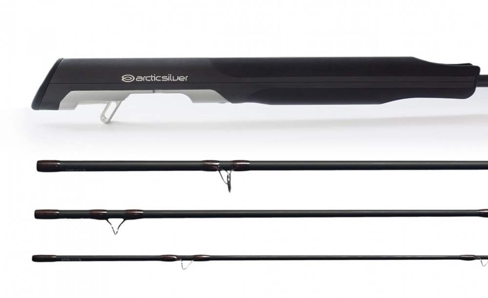 Arctic Silver Zense Fly Rod Fast Action 9' #5 for Fly Fishing (Length 9ft / 2.75m)
