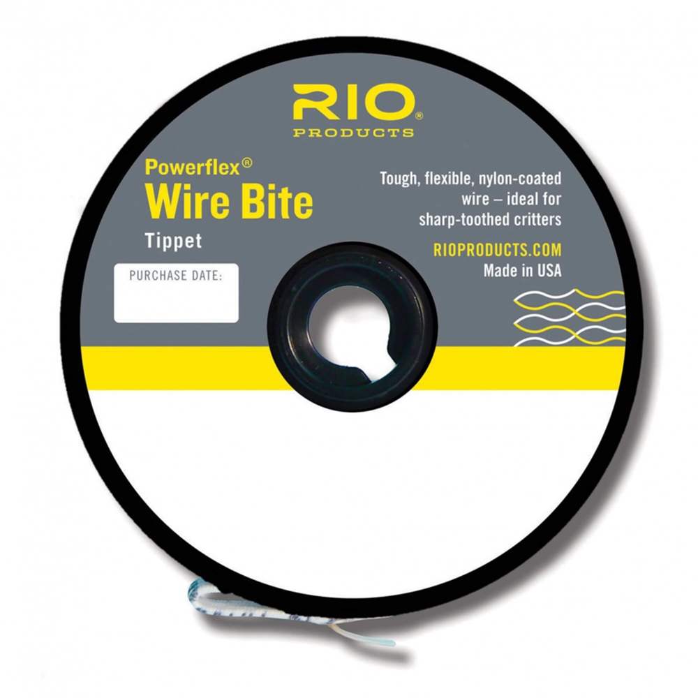 Rio Products Saltwater Tippet Powerflex Wirebite 20Lb For Fly Fishing (Length 15ft / 4.57m)